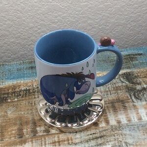 Disney Blue Eeyore Mug with Snail Detail